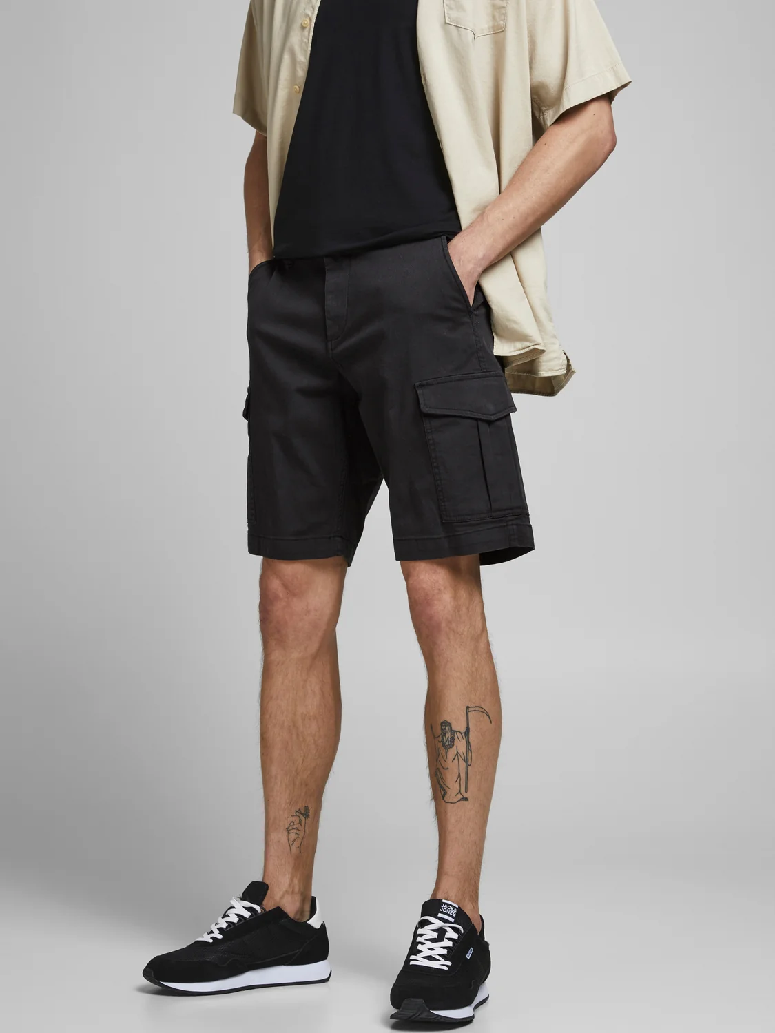 Jack & Jones Joe Shorts Black - 875 - Image 6