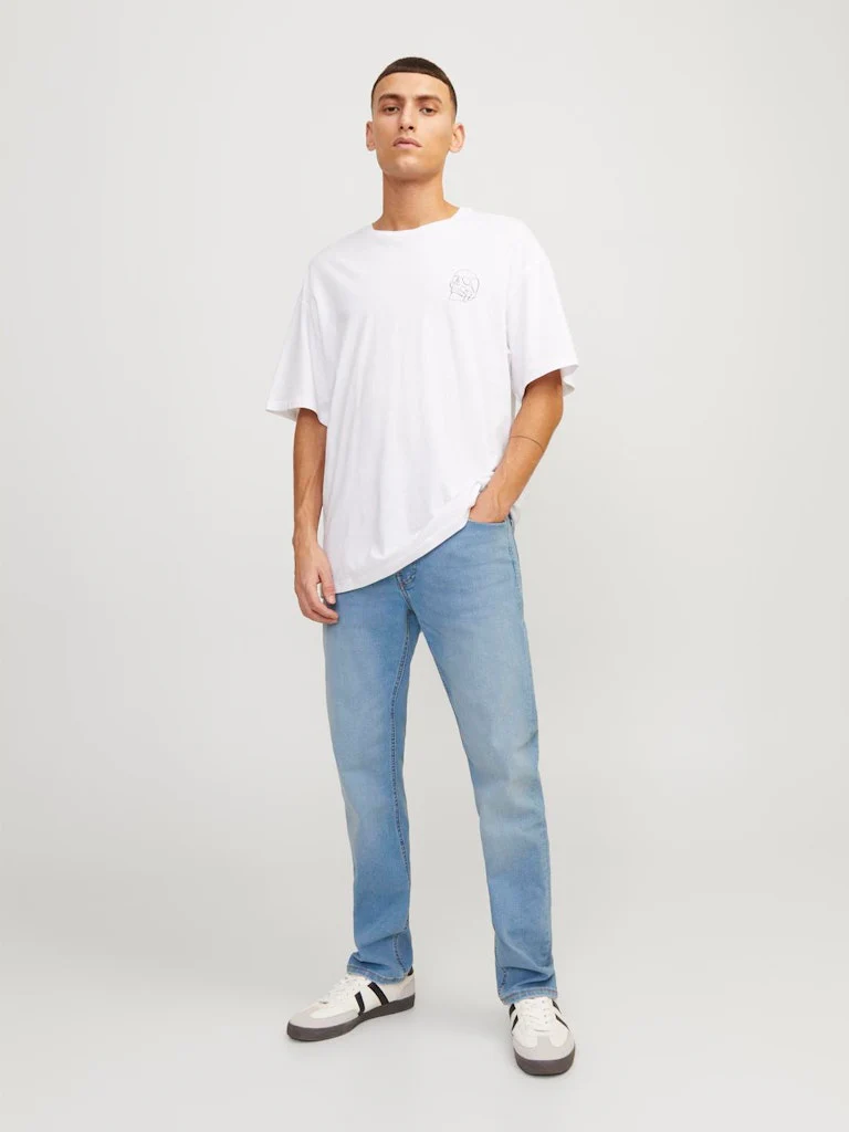 Jack & Jones Mike 339 Tapered Fit Denim Jeans Blue - 742 - Image 5