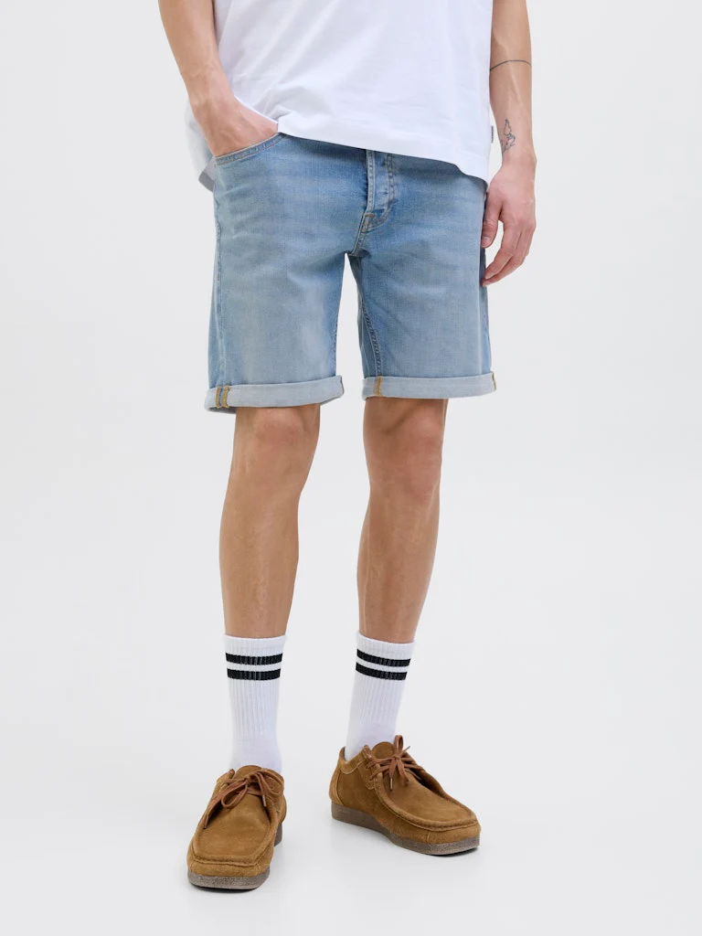 Jack & Jones Rick Original Denim Shorts Light Blue - 932