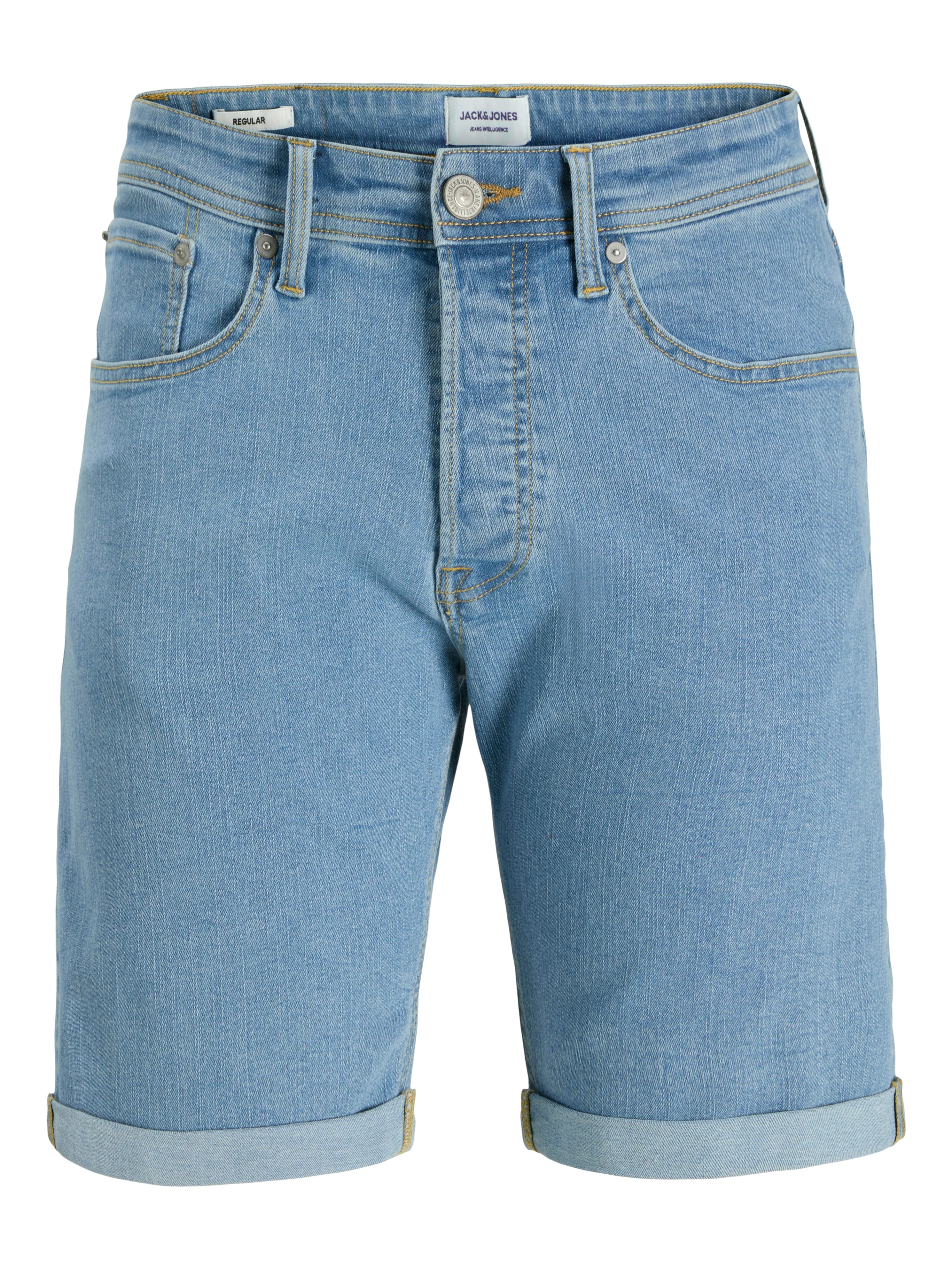 Jack & Jones Rick Original Denim Shorts Light Blue - 932 - Image 9