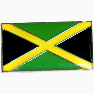 Jamaican Flag Pin Badge - B3-15