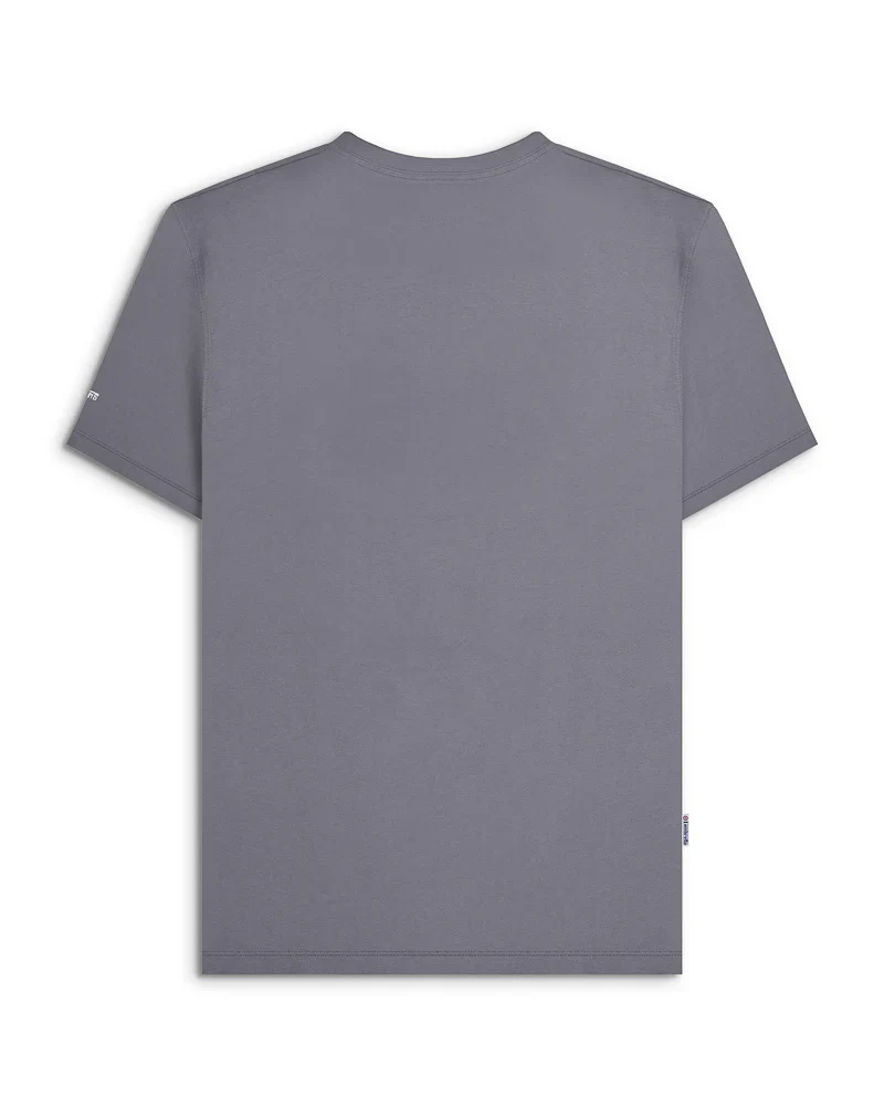 Lambretta Badges Tee Iron Grey - 208 - Image 3