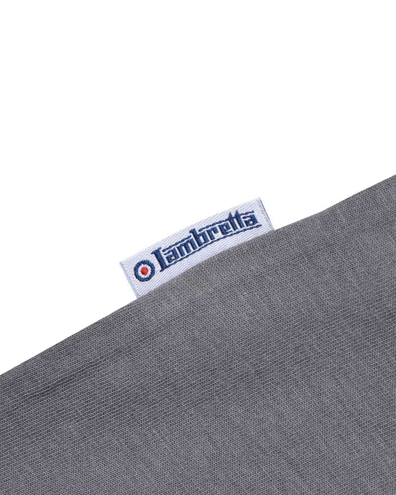Lambretta Badges Tee Iron Grey - 208 - Image 6