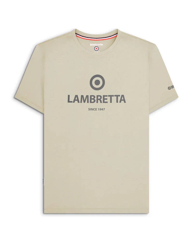 Lambretta Brand Target Tee Tofu - 338 - Image 2