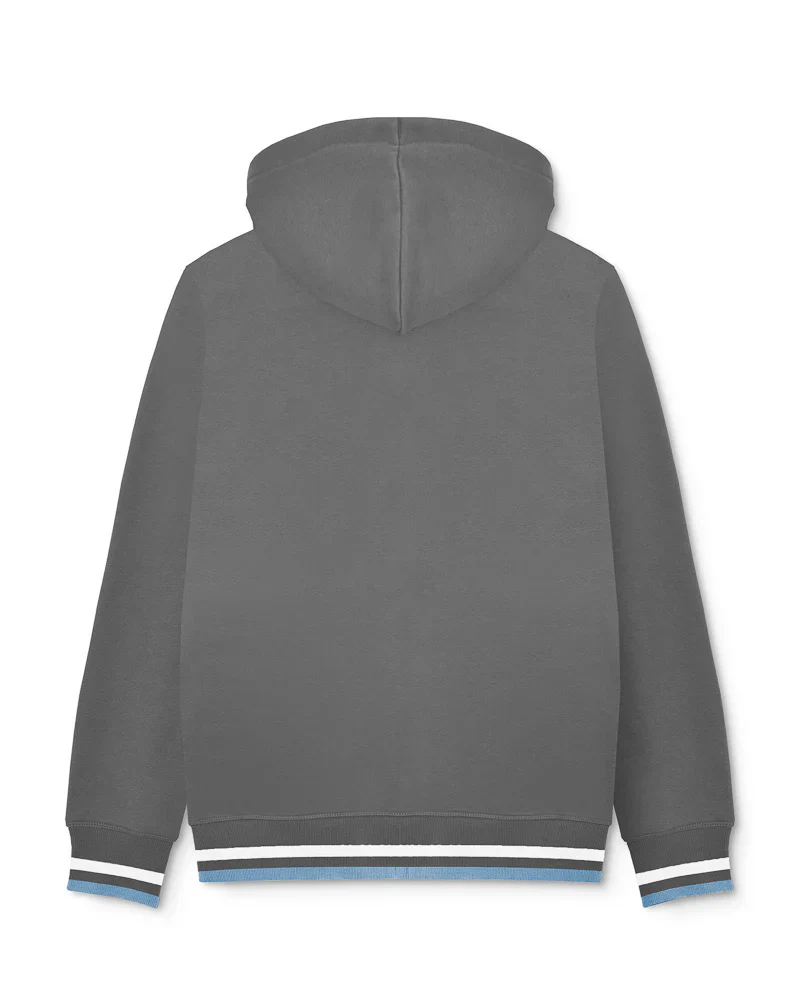Lambretta F/Z Hoodie Iron Grey - 407 - Image 3