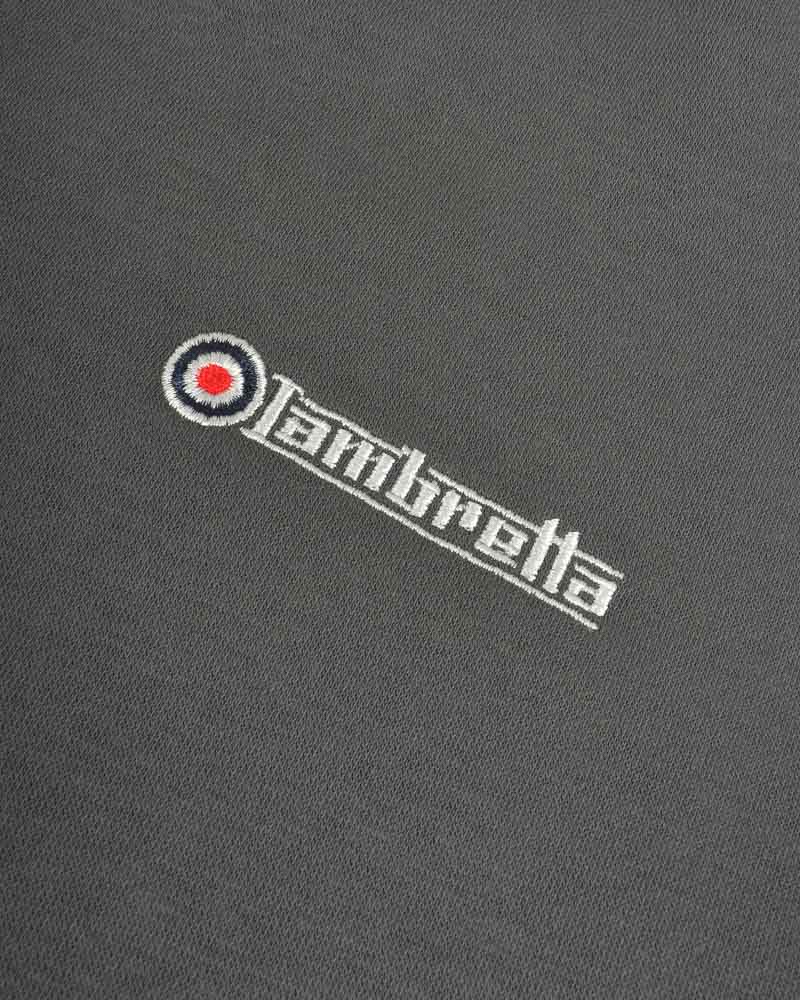 Lambretta F/Z Hoodie Iron Grey - 407 - Image 6