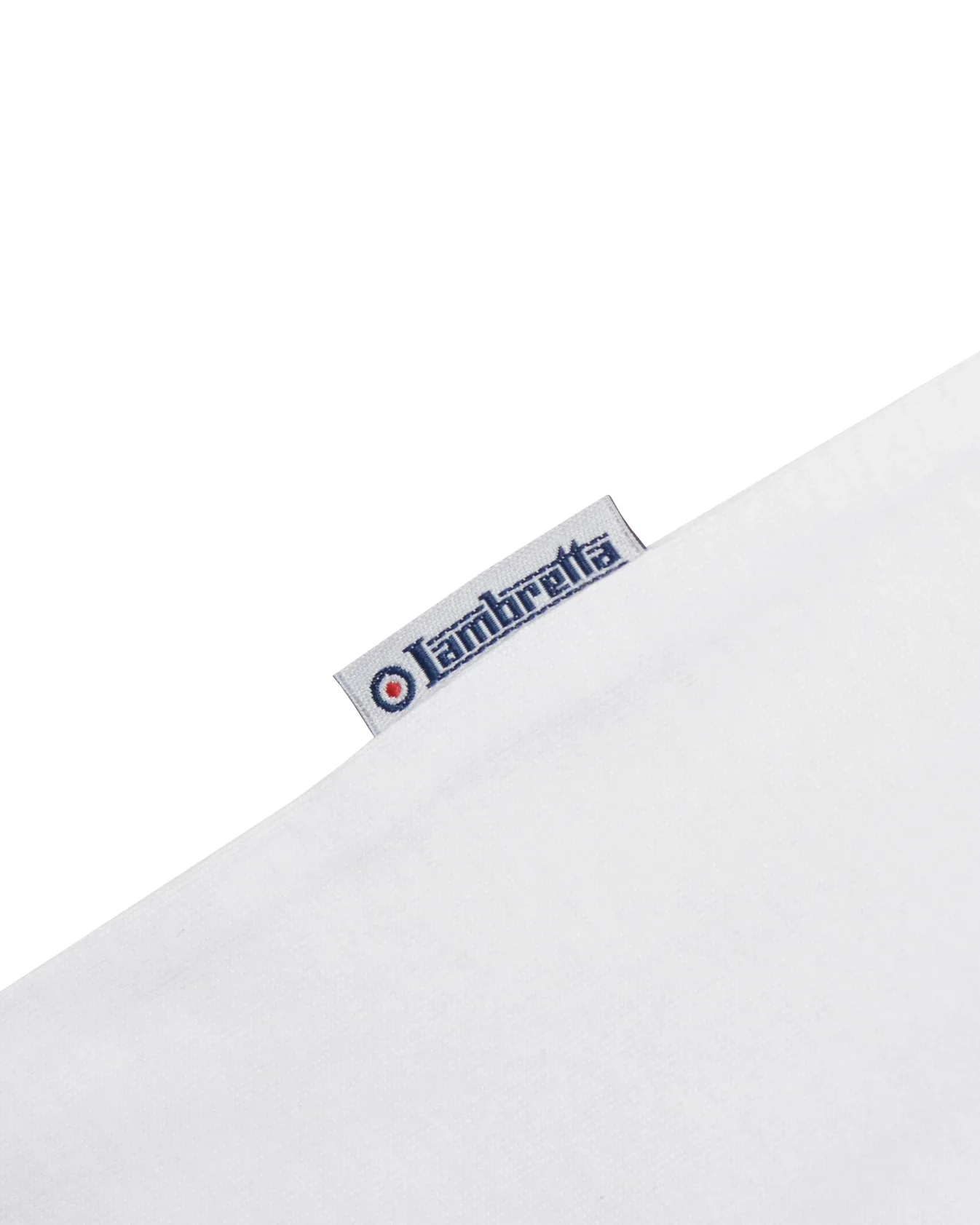Lambretta Fade Racing Stripe Tee White - 264 - Image 6