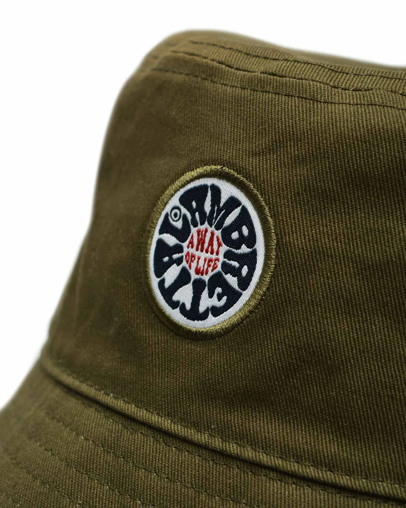 Lambretta Festival Bucket Hat Khaki - 1093 - Image 4