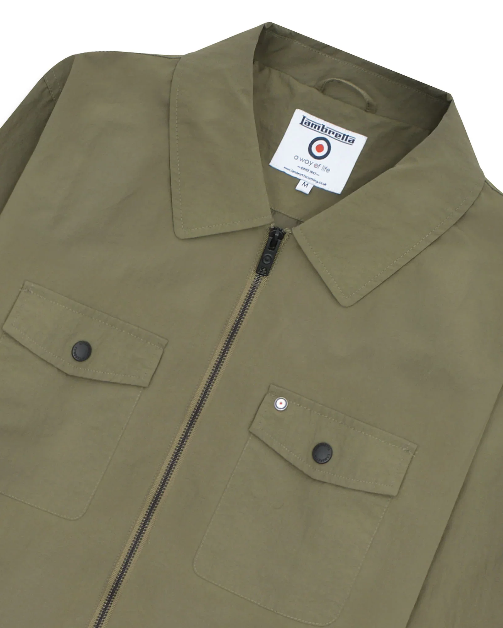 Lambretta Kalmar Jacket Khaki - 633 - Image 5