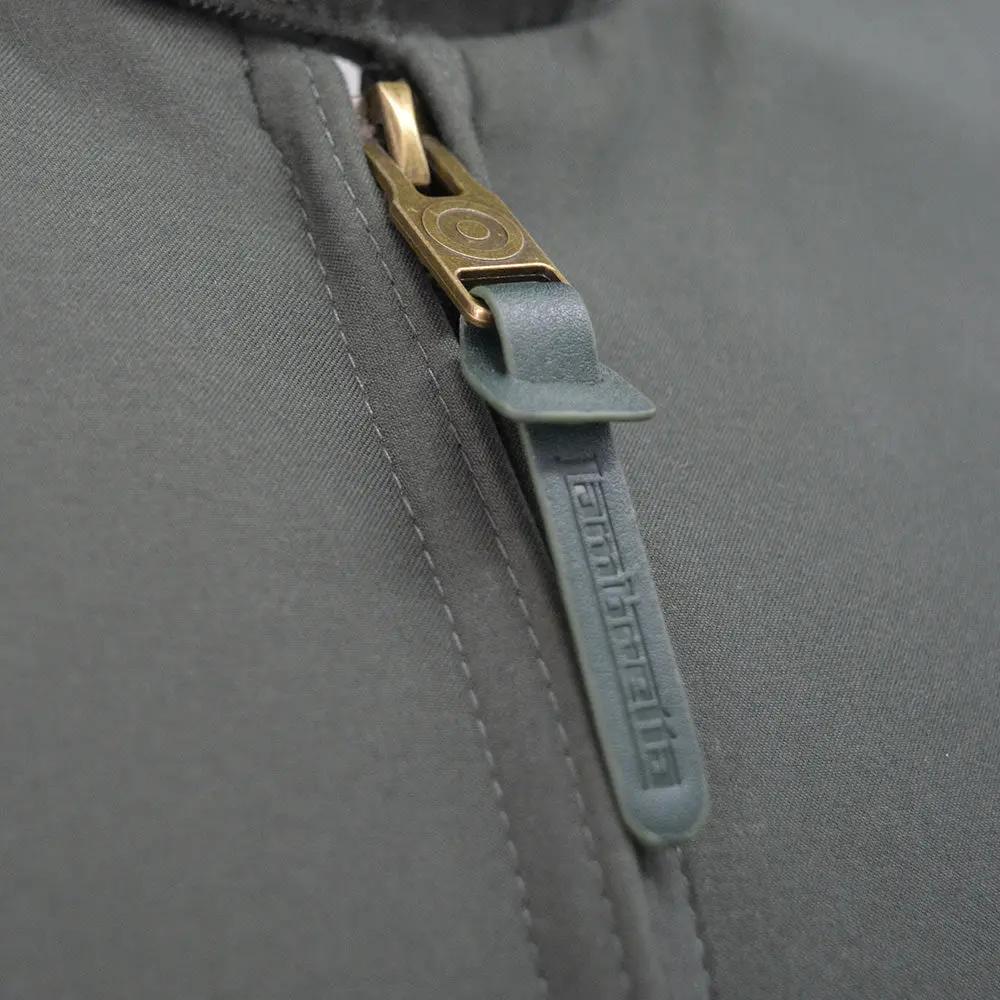 Lambretta Men’s Shower Resistant Harrington Jacket Khaki - 651 - Image 3
