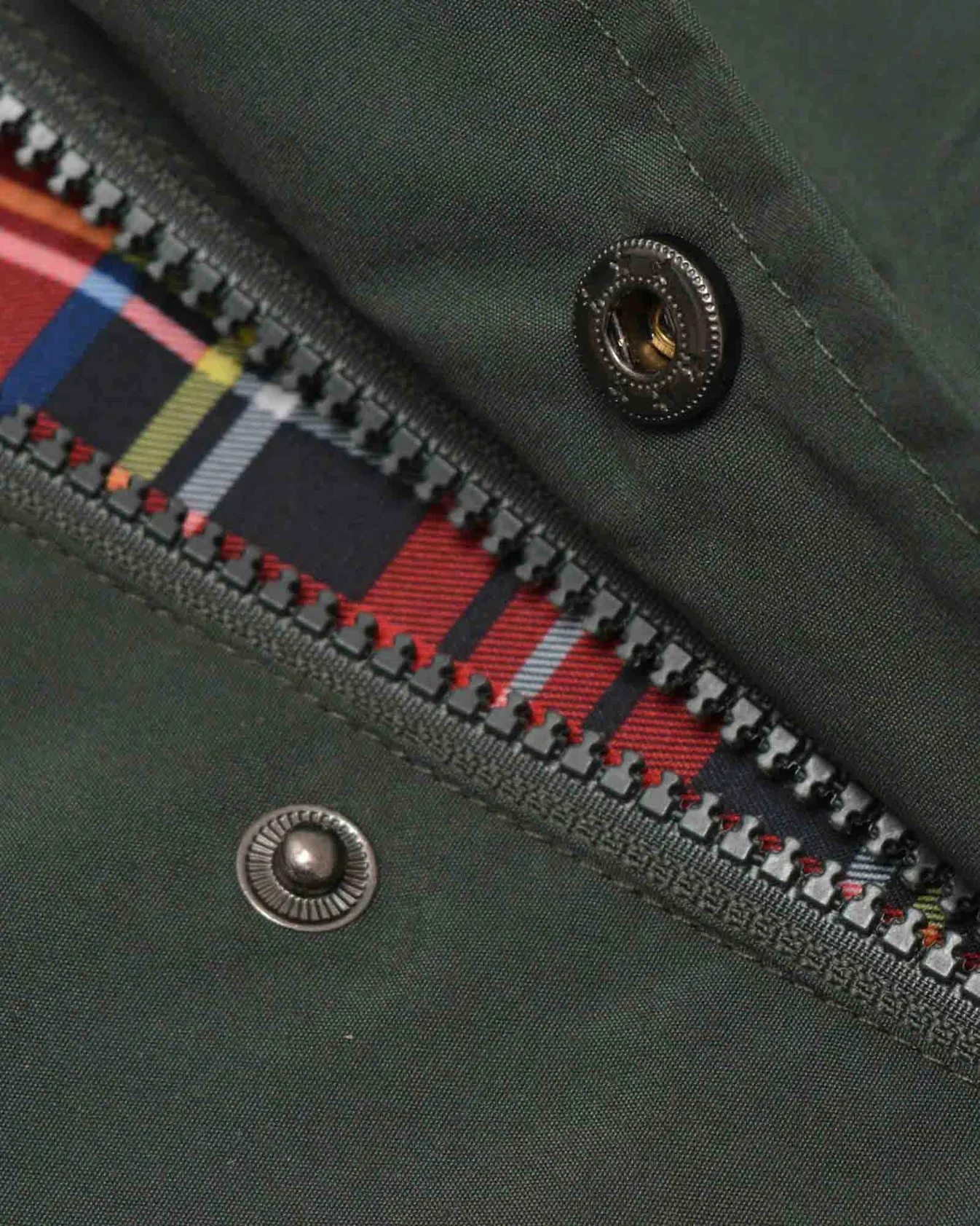 Lambretta Shower Resistant Mod Parka Khaki  - 622 - Image 7