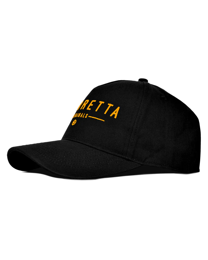 Lambretta Originals Baseball Cap Black/Gold - 1171 - Image 3