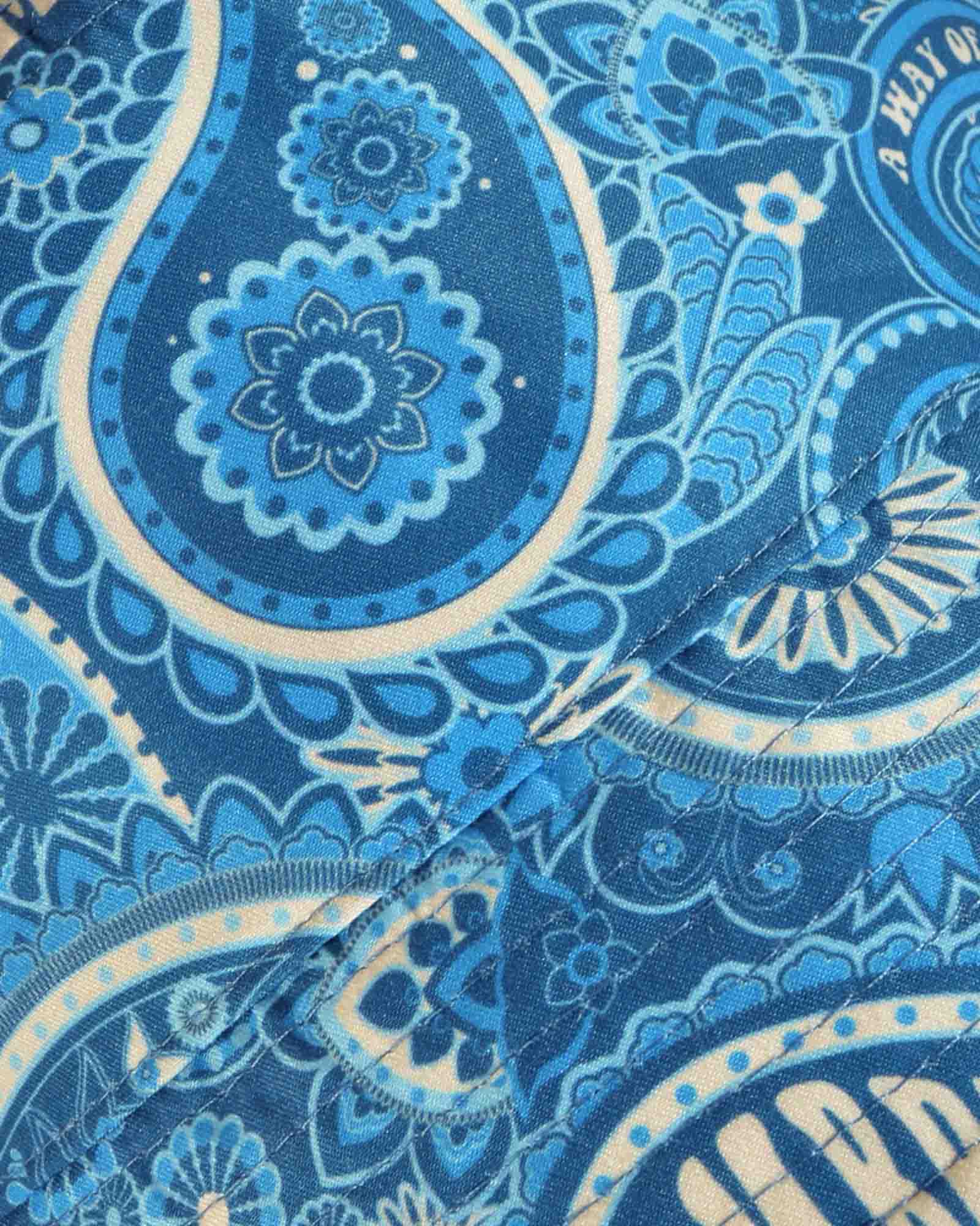 Lambretta Paisley Brand Bucket Hat Dark Blue - 1179 - Image 5