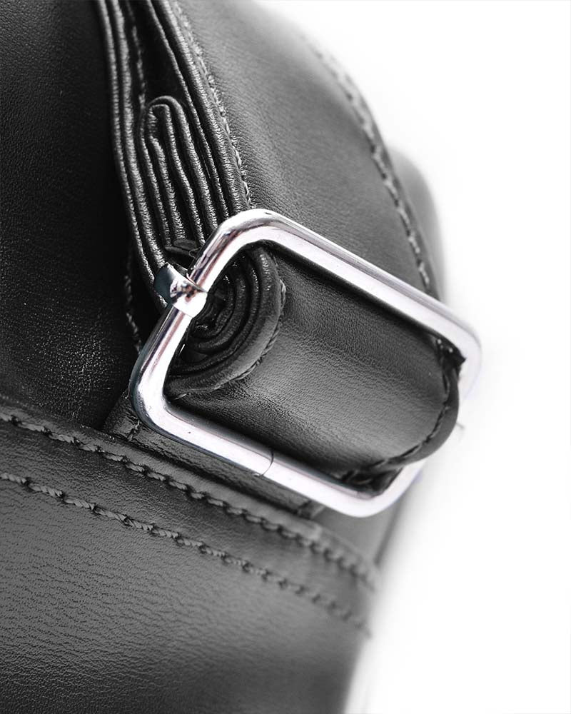 Lambretta Retro Flight Bag Black / White - Image 5
