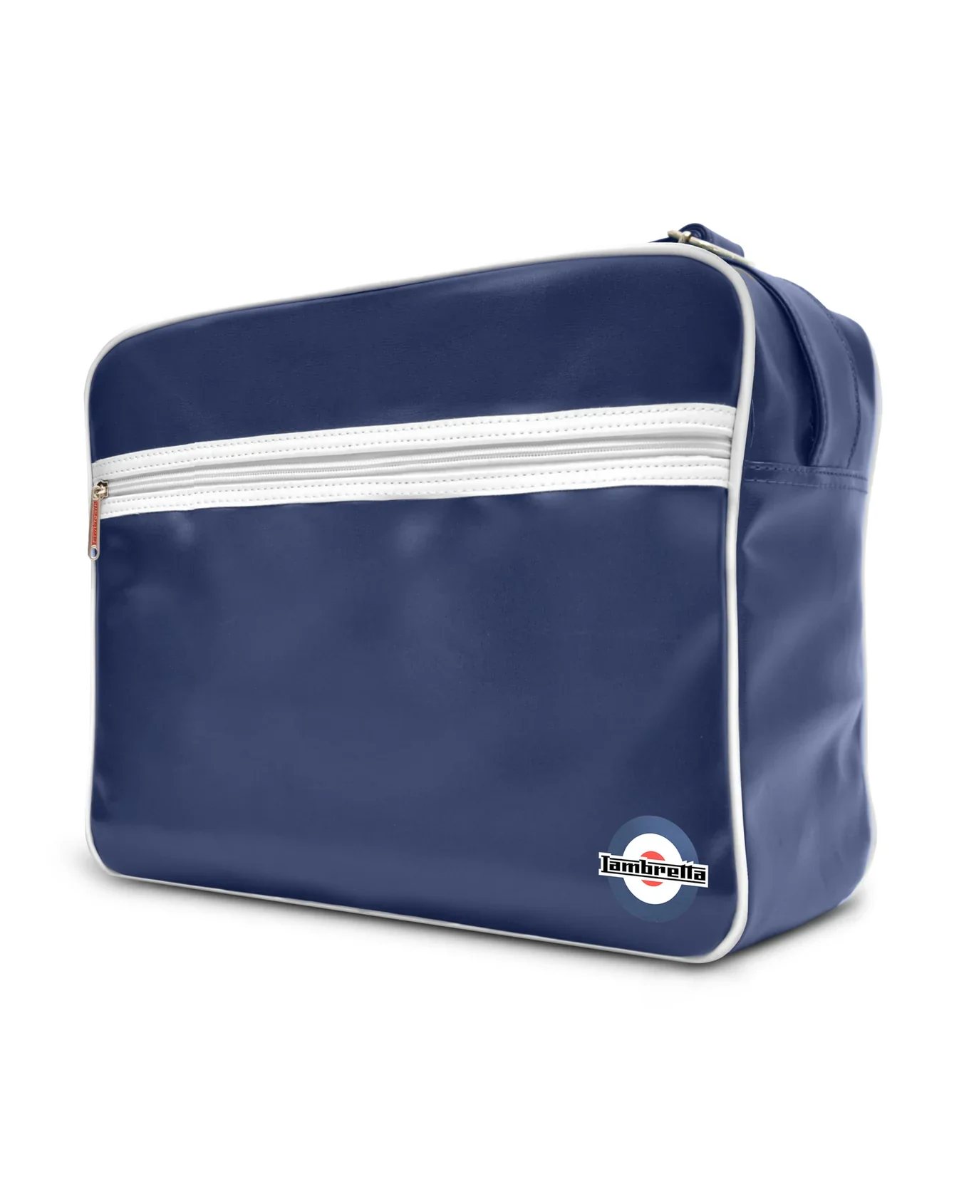 Lambretta Retro Flight Bag Navy / White - 1006 - Image 3