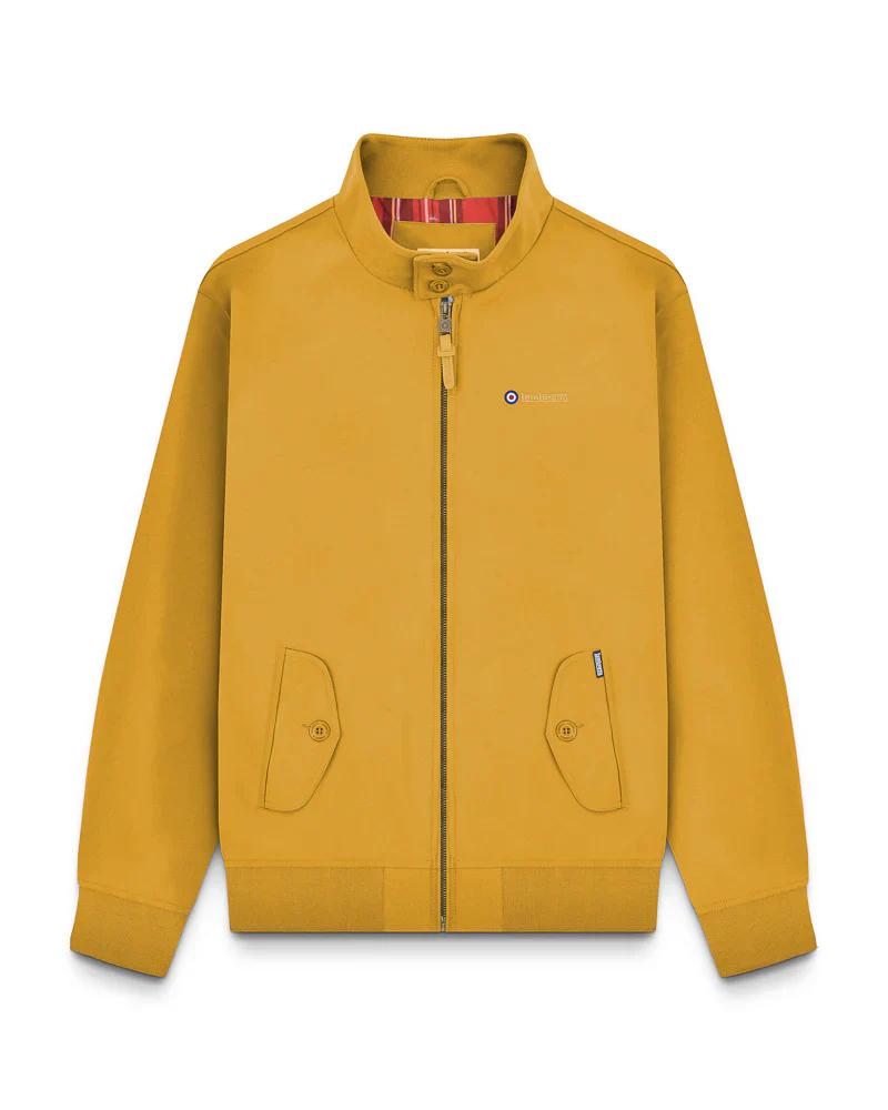 Lambretta Shower Resistant Harrington Jacket Tobacco - 625 - Image 2