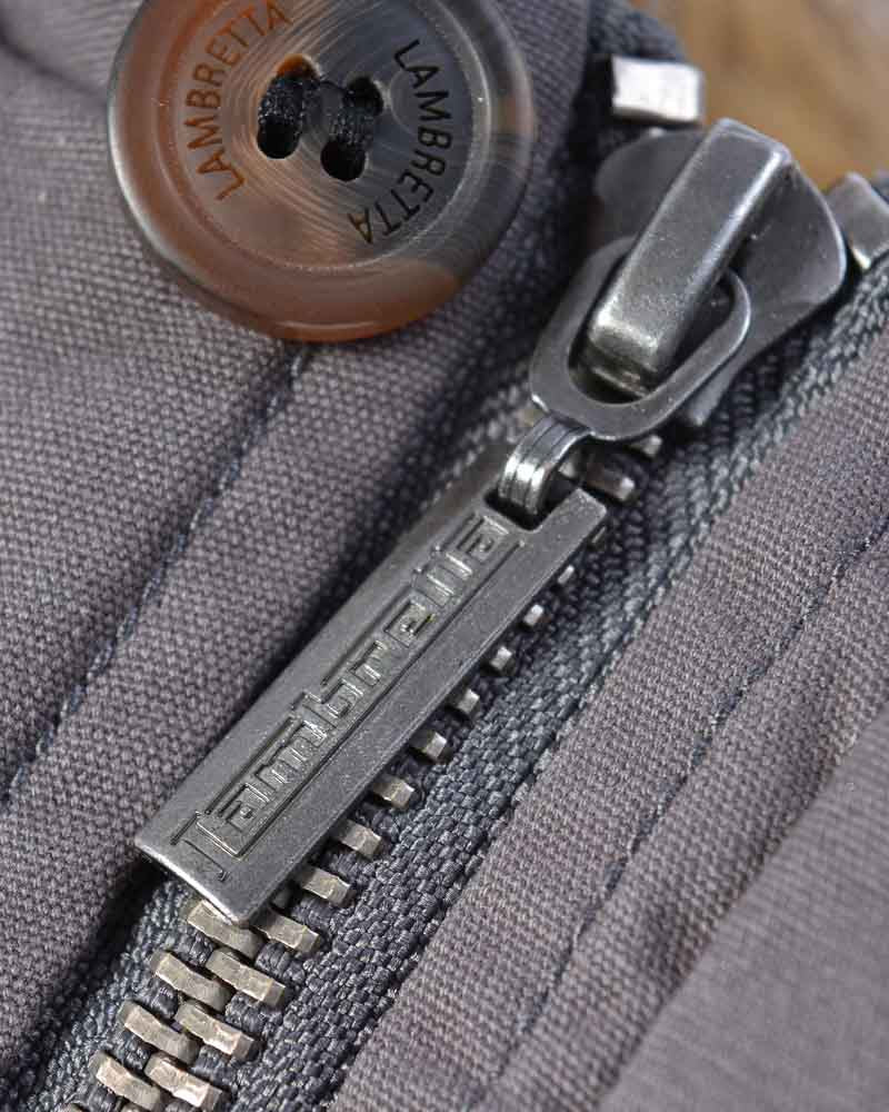 Lambretta Sherpa Lined Parka Iron Grey - 617 - Image 7