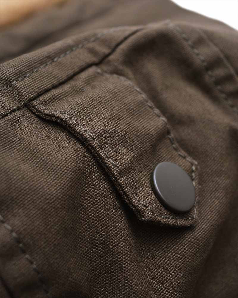 Lambretta Sherpa Lined Parka Khaki - 685 - Image 2