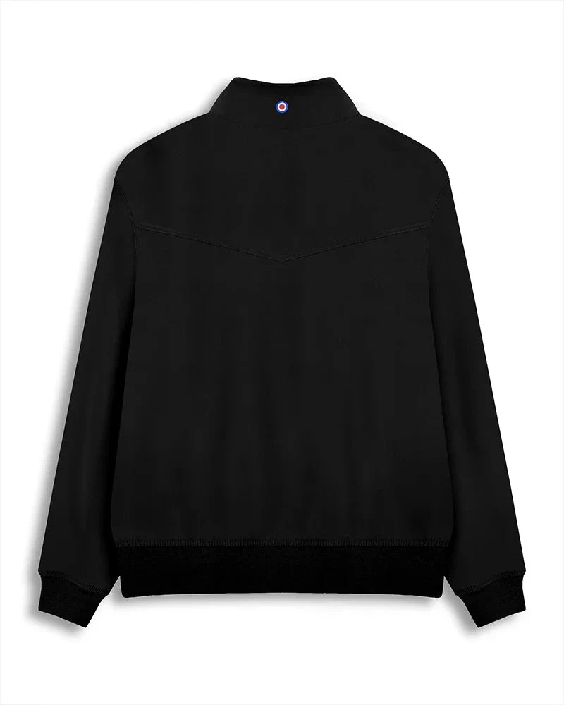 Lambretta Shower Resistant Harrington Jacket Black - 654 - Image 7