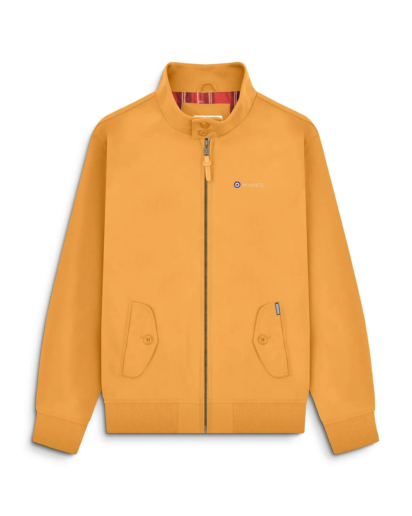 Lambretta Shower Resistant Harrington Jacket Mustard - 604 - Image 3