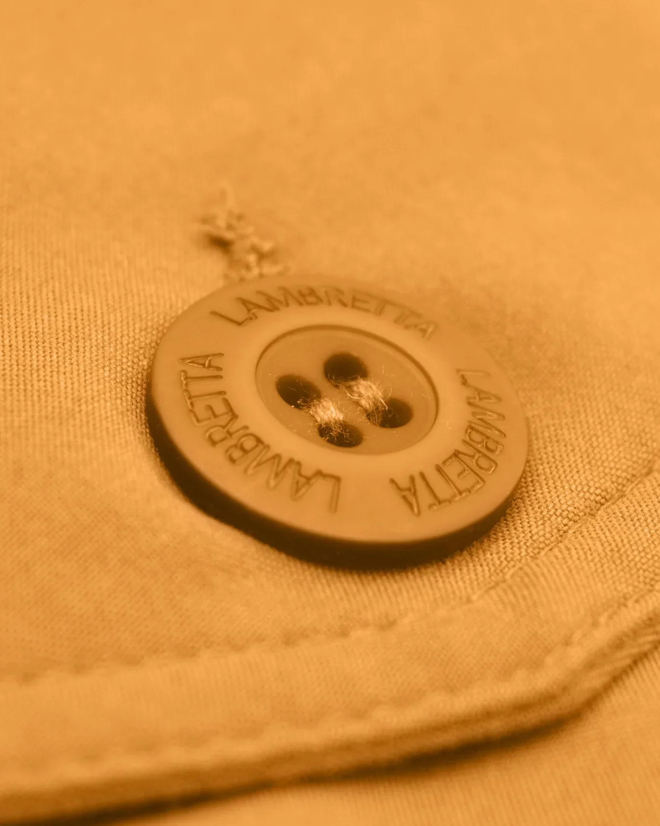 Lambretta Shower Resistant Harrington Jacket Mustard - 604 - Image 8