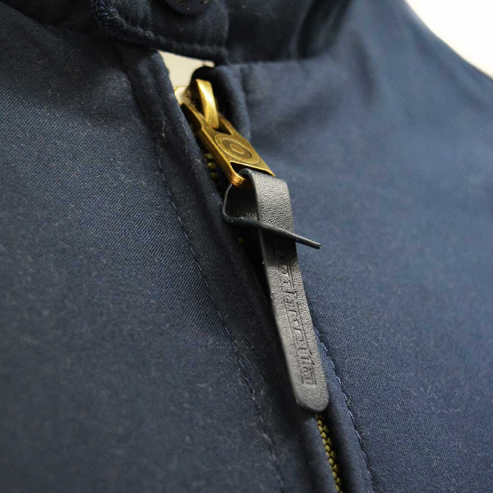 Lambretta Shower Resistant Harrington Jacket Navy - 606 - Image 3