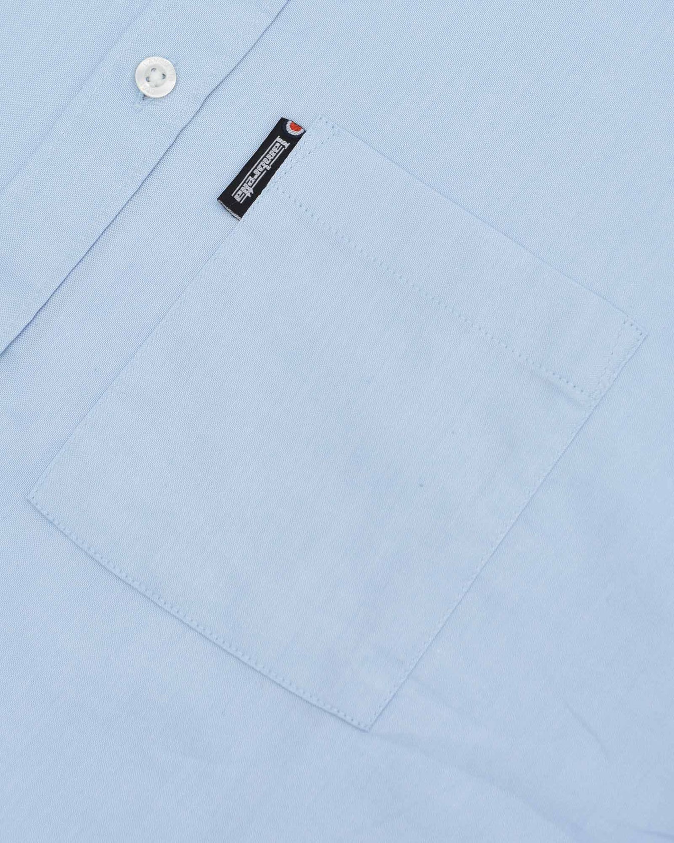 Lambretta SS Oxford Shirt Sky Blue - 166 - Image 8