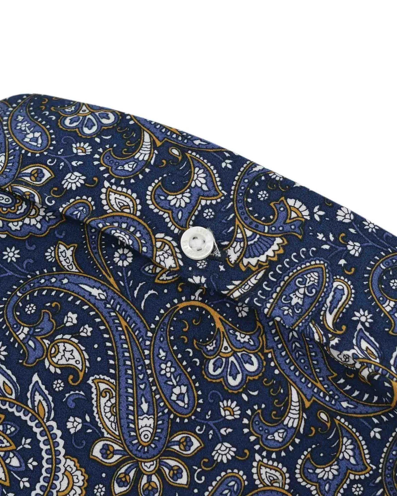 Lambretta SS Paisley Shirt Navy - 263 - Image 8