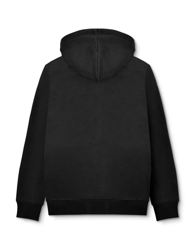 Lambretta Stripe Hoodie Black - 489 - Image 5