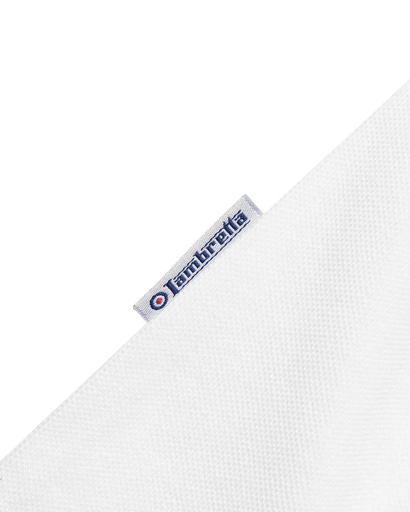 Lambretta Triple Tipped Pique Tee White - 351 - Image 6