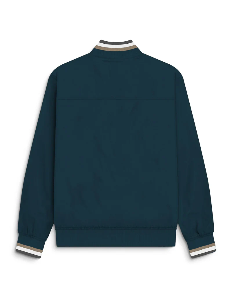 Lambretta Tripple Tipped Monkey Jacket Dark Navy Cashew/White/Iron - 609 - Image 3