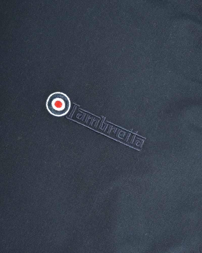 Lambretta Tripple Tipped Monkey Jacket Dark Navy Cashew/White/Iron - 609 - Image 5