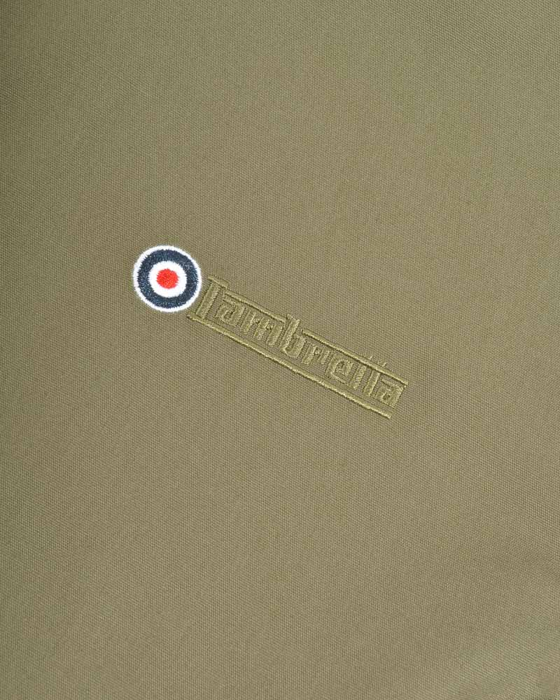 Lambretta Tripple Tipped Monkey Jacket Khaki Gold/White/Black - 611 - Image 5