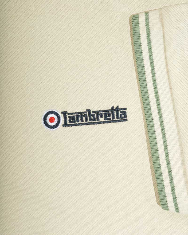 Lambretta Twin Tipped Polo Tofu/Iceberg - 097 - Image 6