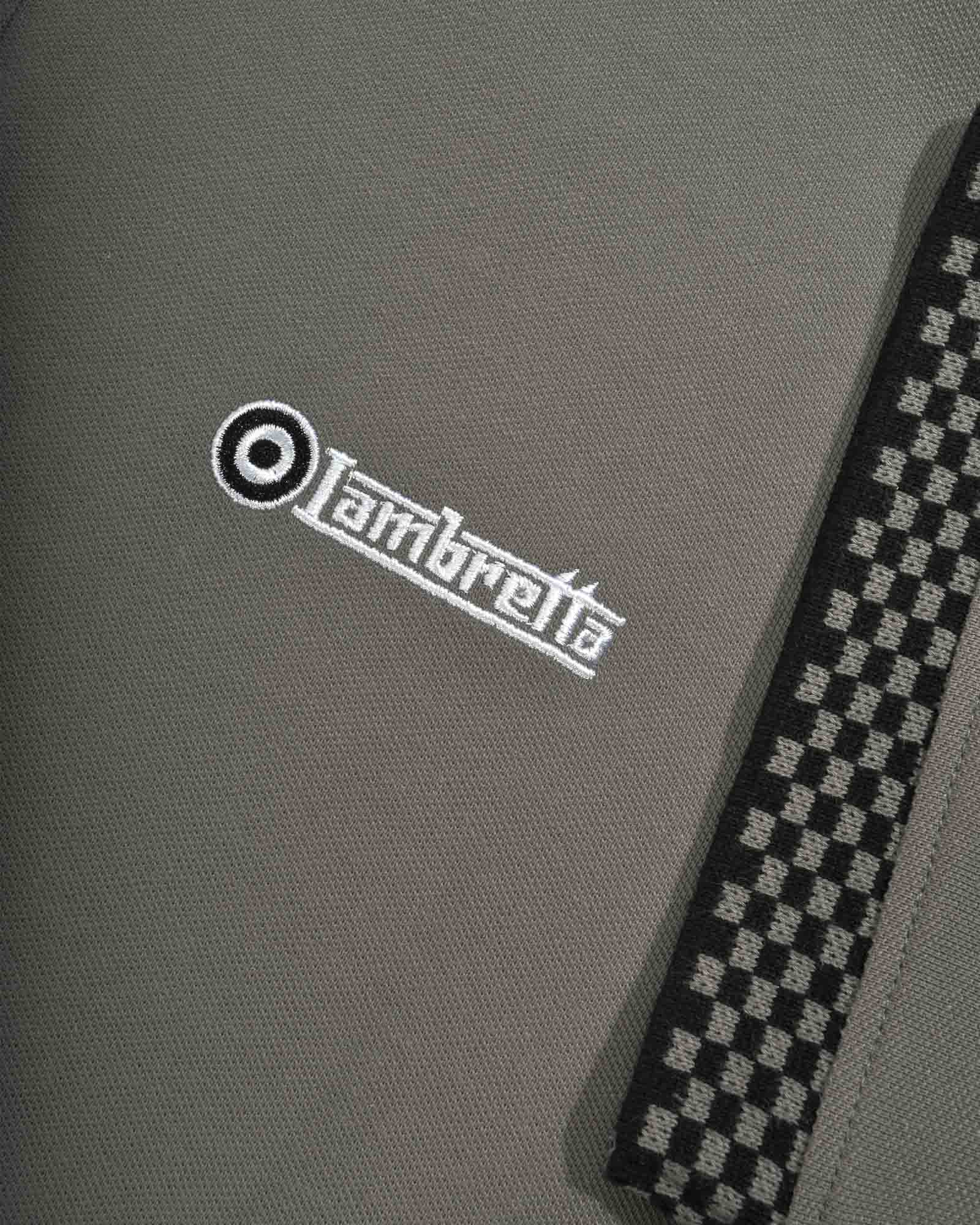 Lambretta Two Tone Polo Steel Grey - 171 - Image 5