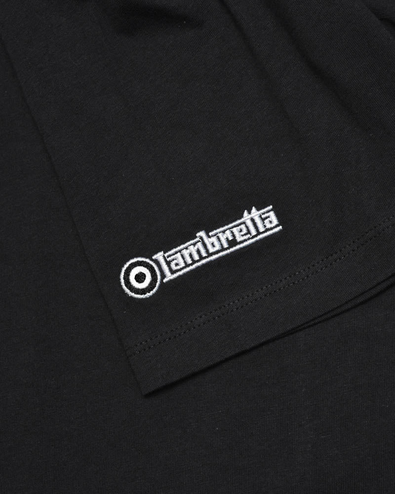 Lambretta Two Tone Target Tee Black - 327 - Image 5