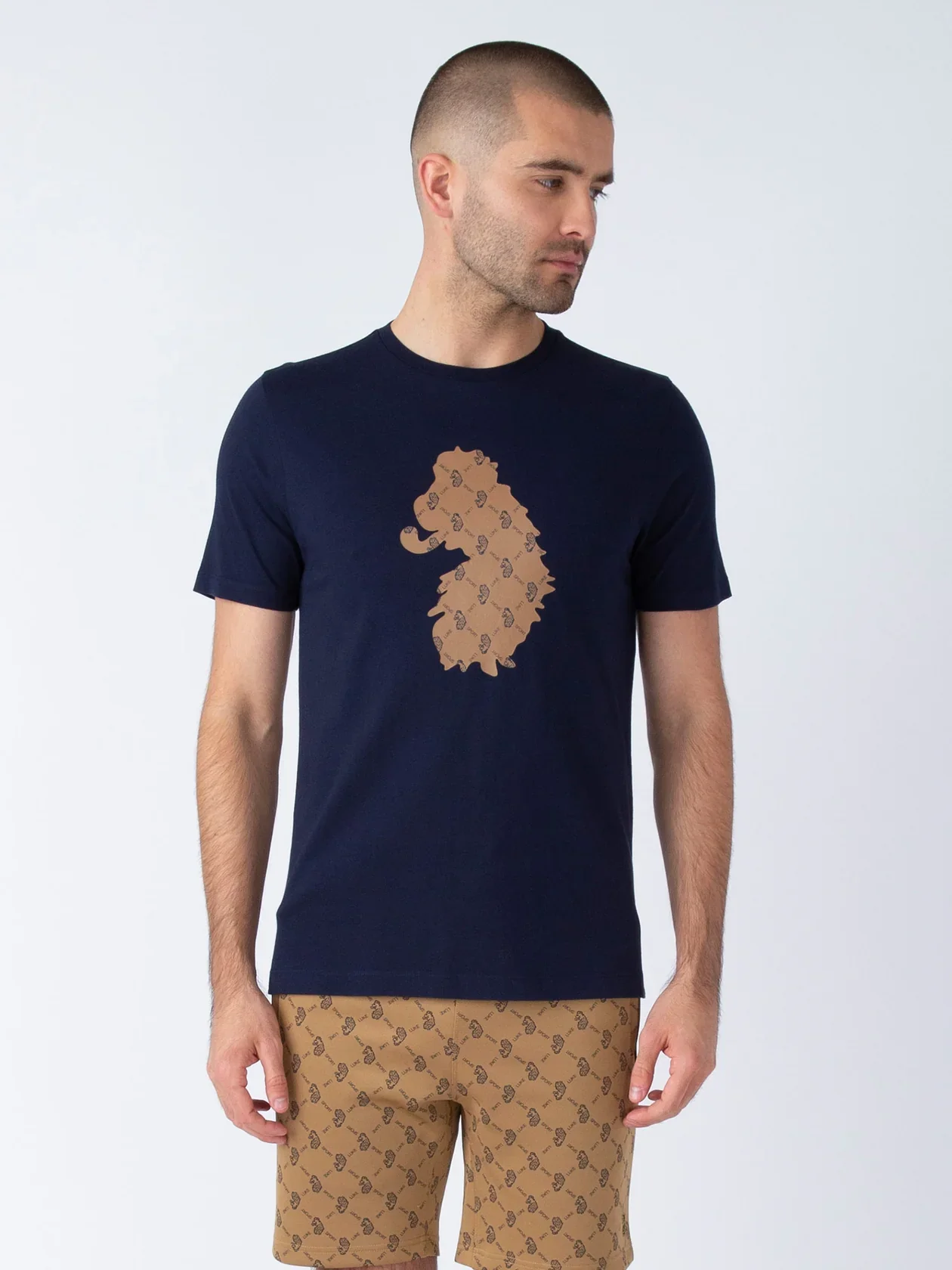 LUKE Tee Navy - 381 - Image 3