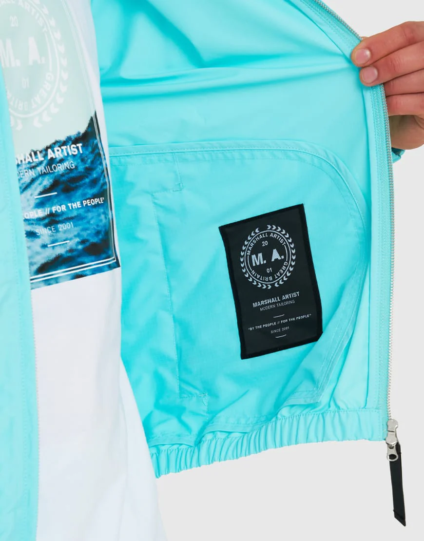 Marshall Artist Fairfax Jacket Aqua - 691 - Image 5