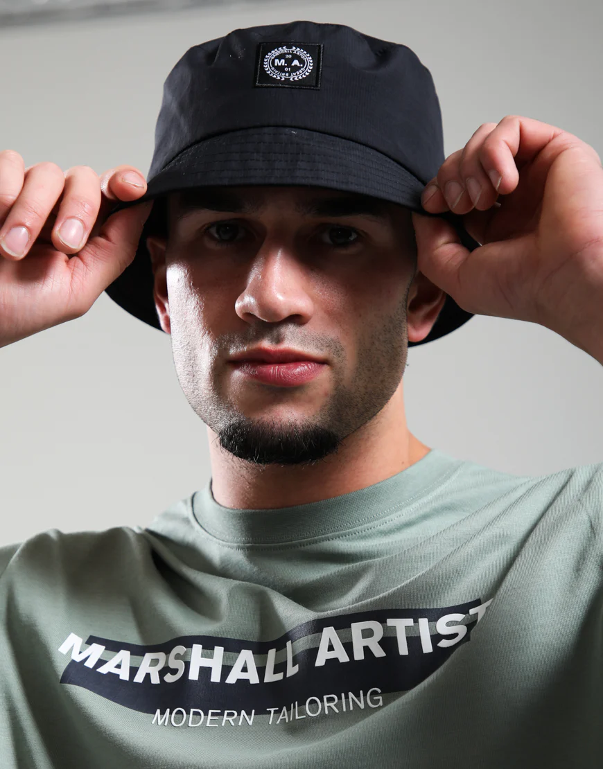 Marshall Artist Ripstop Bucket Hat Black - 1158