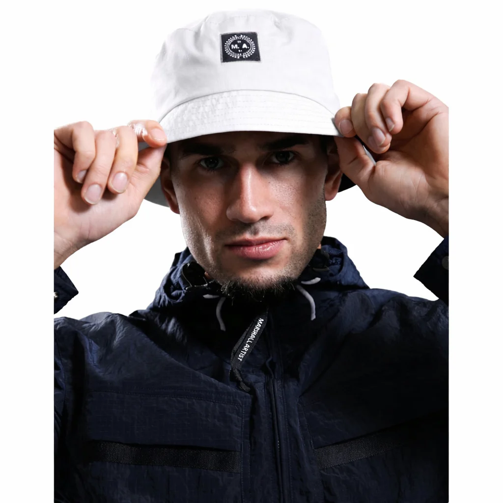 Marshall Artist Ripstop Bucket Hat White - 1159