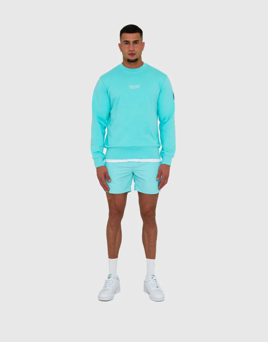 Marshall Artist Siren Crew Sweater Aqua - 536 - Image 3