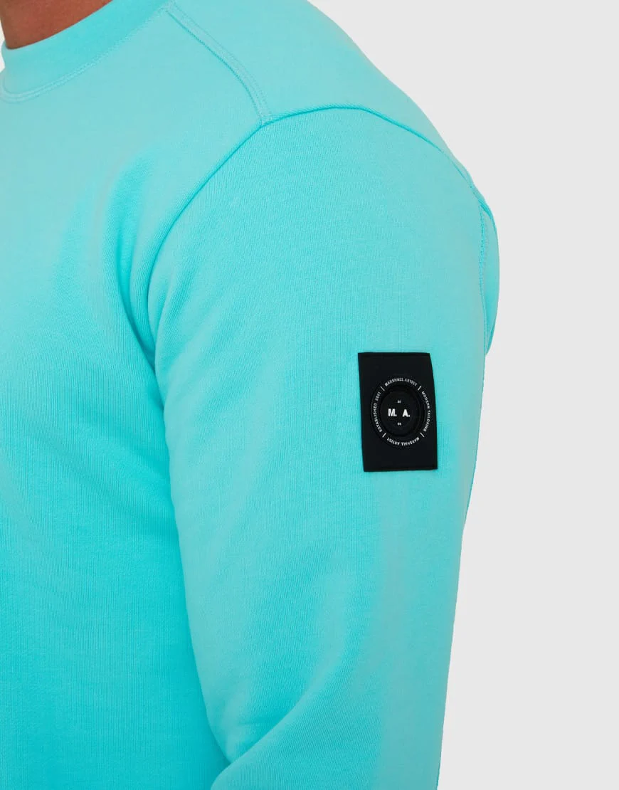 Marshall Artist Siren Crew Sweater Aqua - 536 - Image 5