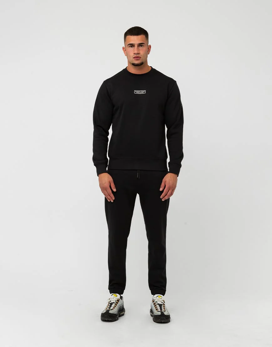 Marshall Artist Siren Crew Sweater Black - 538 - Image 3