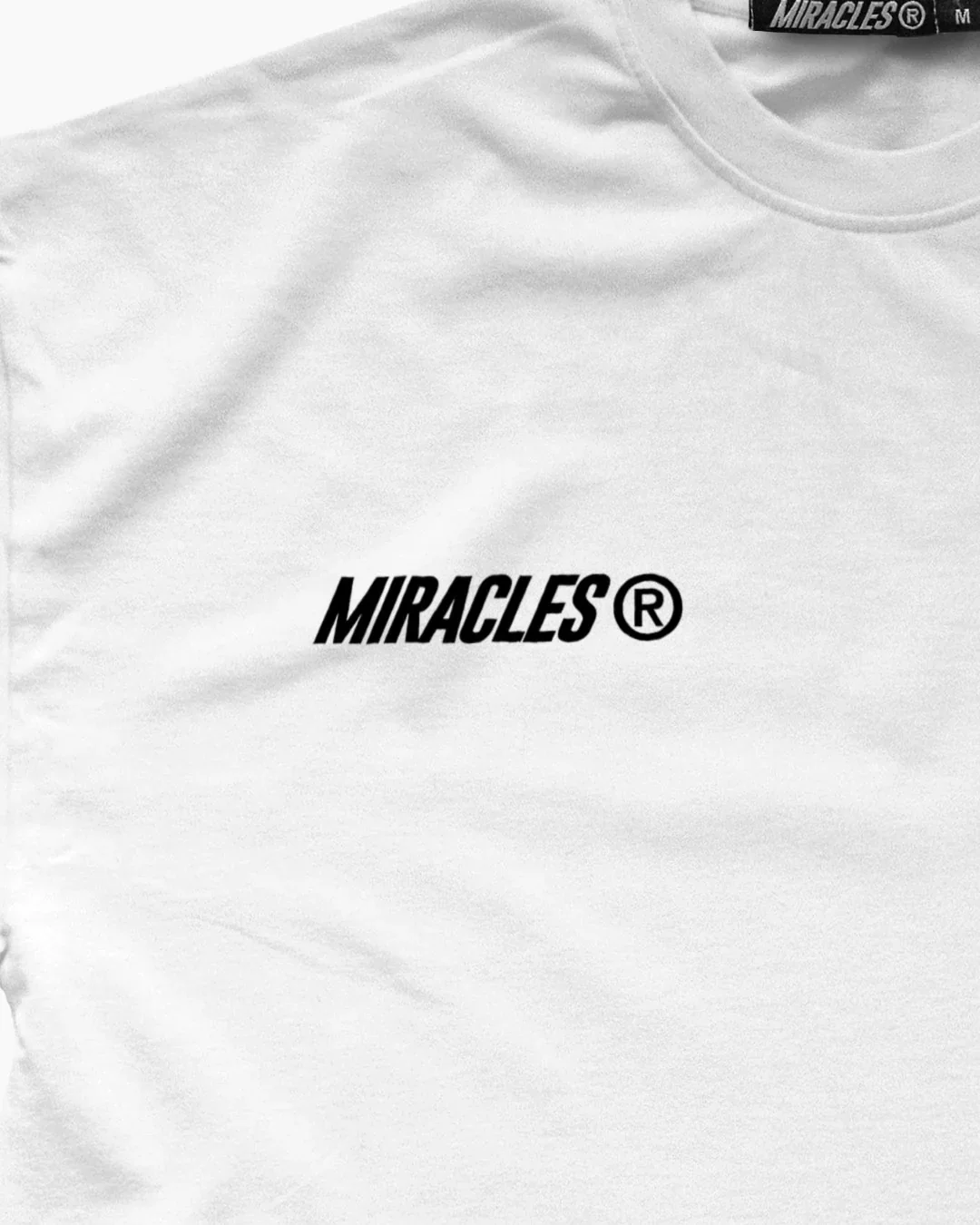 Miracles SKY Back Print Tee White - 352 - Image 4