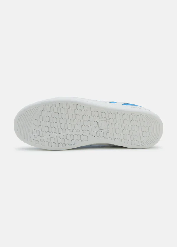Patrick Iconic Lyon Suede Trainer Blue/White - 1515 - Image 4