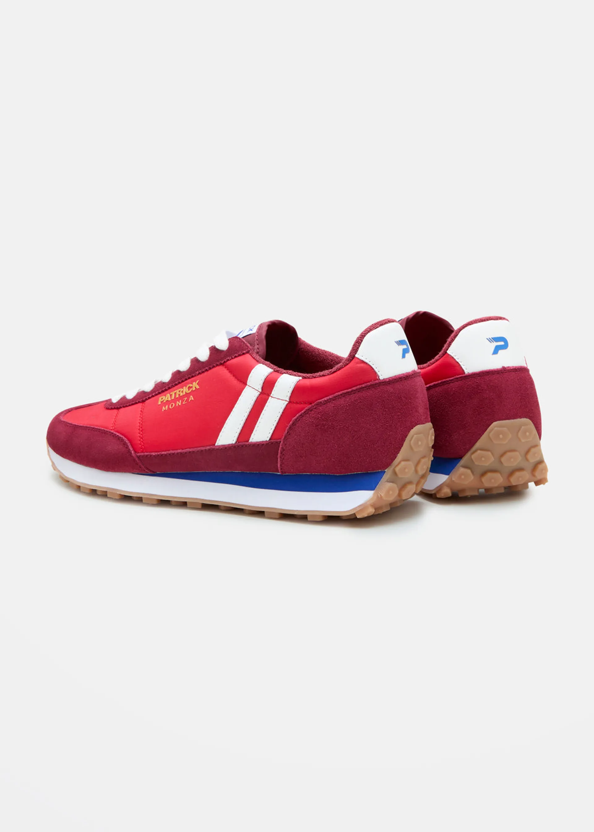 Patrick Monza Trainers Dark Red/Red/White - 1495 - Image 5