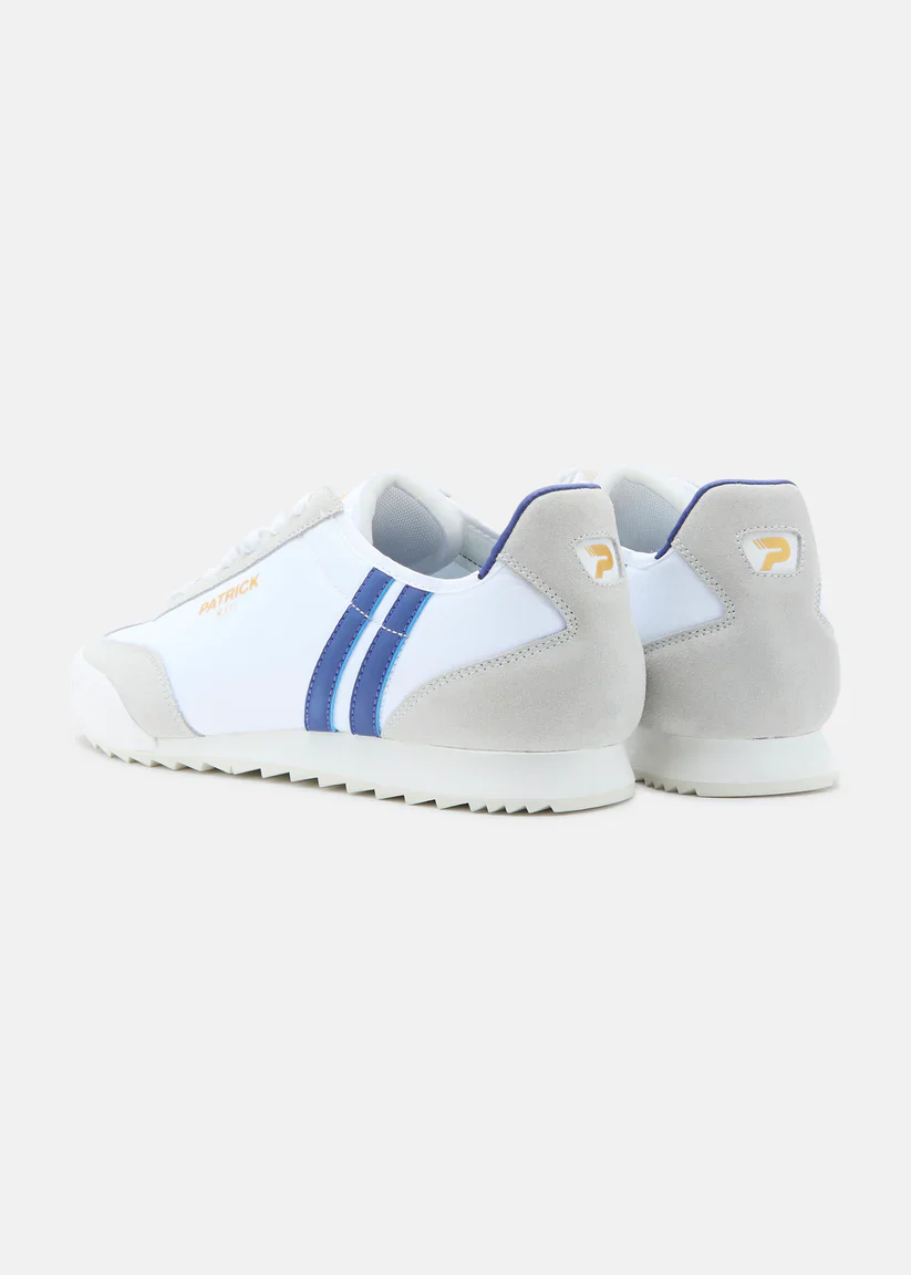 Patrick Rio Runner Trainers White/Blue - 1036 - Image 3