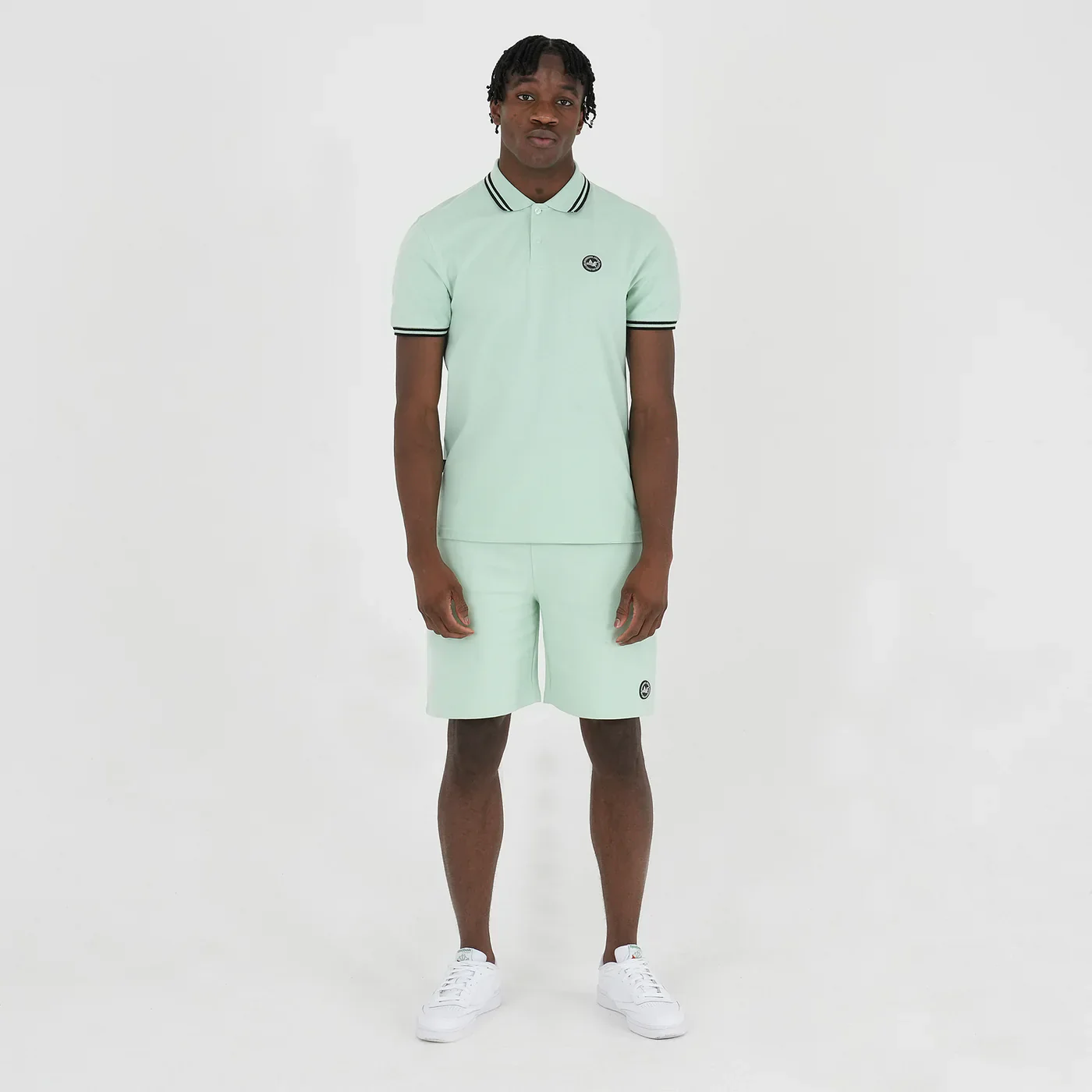 Peaceful Hooligan Duke Sweat Shorts Mint - 924 - Image 3