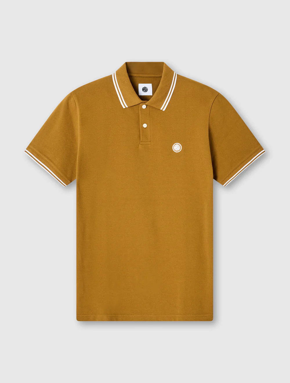 Pretty Green Barton Polo Khaki - 081 - Image 4