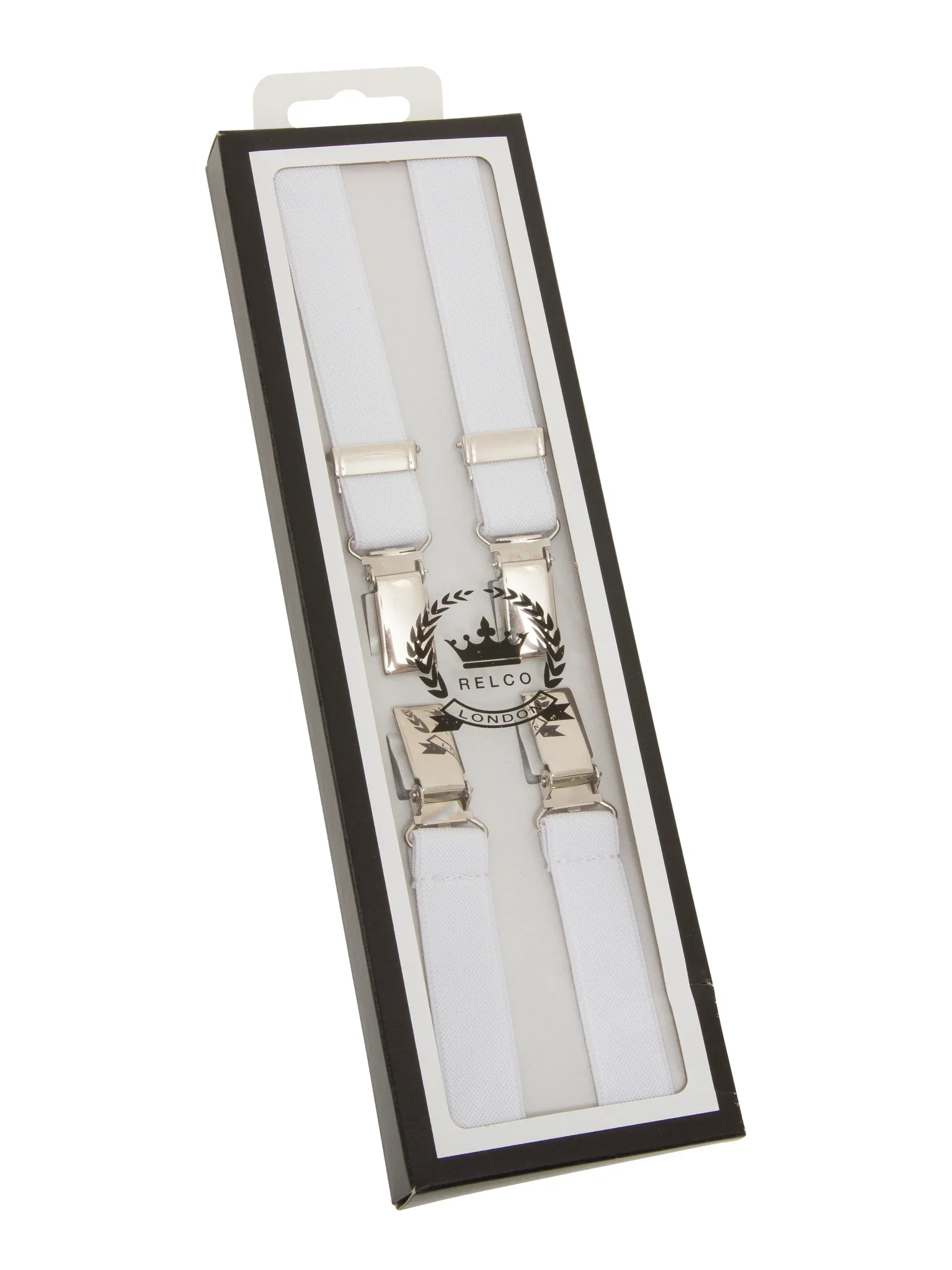 Relco Braces White - 1156